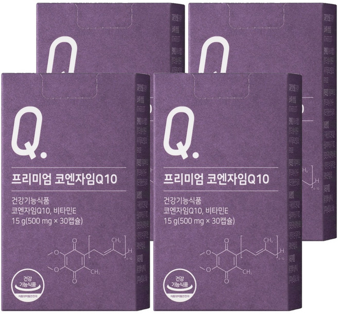 Nutrimore 頂級輔酶Q10 15g, 4個