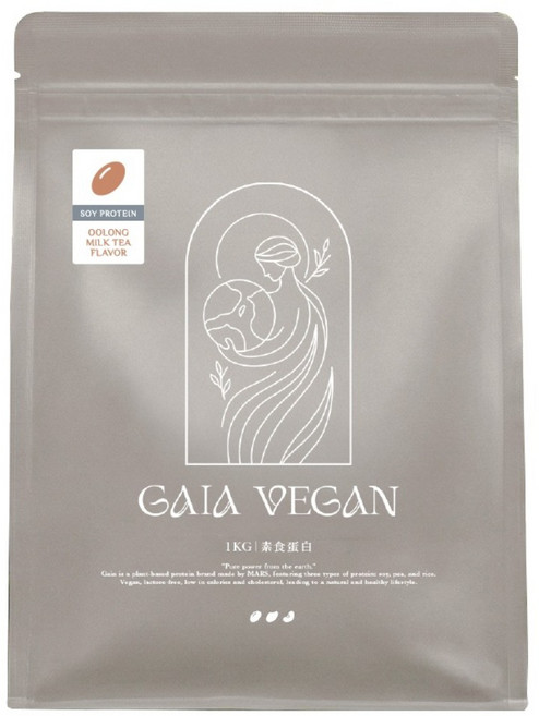 MARS 戰神 VEGAN 大豆蛋白 烏龍奶茶風味, 1kg, 1袋