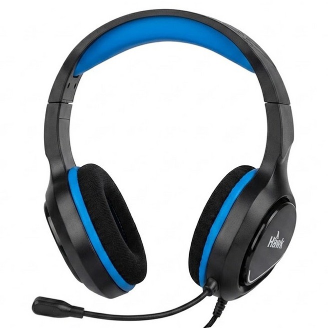 Hawk 浩客 Wired 頭戴式 耳機 電競 麥克風 3.5mm 50mm單體 黑色 G1280 22 x 8.5 x 19cm 230g 防塵網套