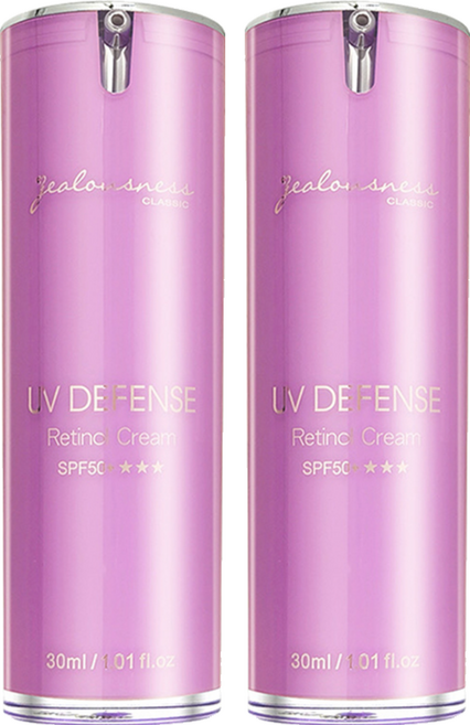 jealousness 婕洛妮絲 鳶尾花A醇防曬素顏霜 SPF50+ 30ml, 2個, 不適用