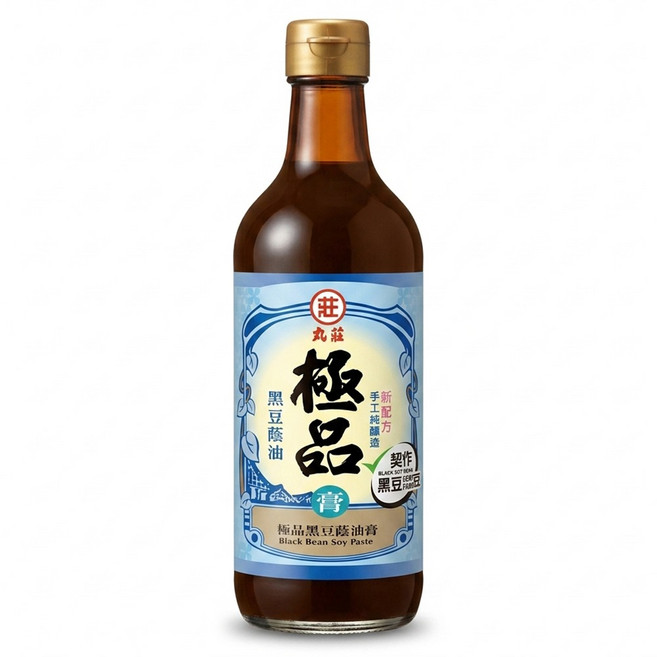 丸莊醬油 極品黑豆蔭油膏, 550g, 1瓶