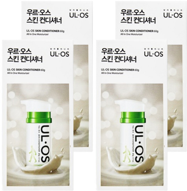 UL OS 男士多效合一化妝水, 60g, 4個