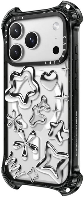 CASETiFY Bounce 手機 防摔 手機殼 iPhone 17 ProMax MagSafe兼容 極強韌 金屬世界 TPU + PC 6個月保固 1個