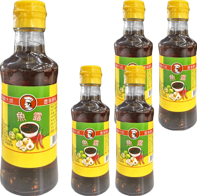 CHEF'S CHOICE 美味大師 魚露, 200ml, 5瓶