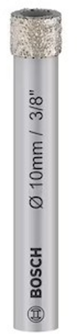 BOSCH 博世 台灣公司貨 乾濕兩用鑽石鑽頭 2608599051 10mm, 1支