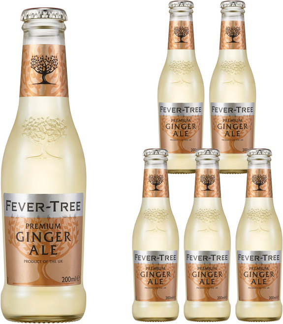FEVER TREE 薑汁汽水, 200ml, 6個
