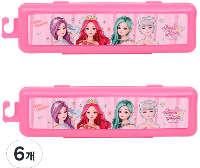 Secret Jouju 珠珠的秘密多功能餐具盒 PN311, 6개
