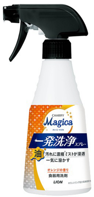 LION 獅王 CHARMY Magica 噴槍型噴霧洗潔精, 1瓶, 300ml