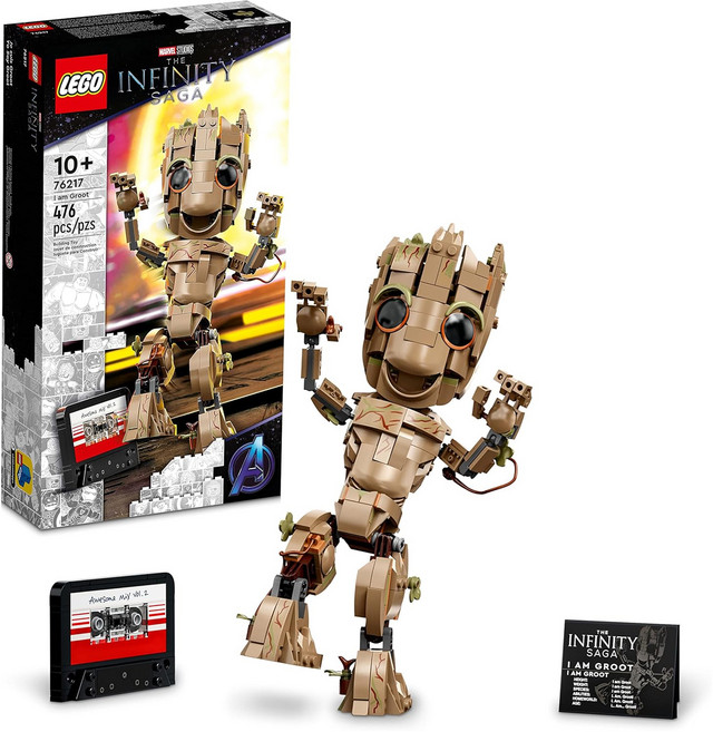 LEGO 76217 漫威系列, 我是格魯特 I am Groot, 1盒
