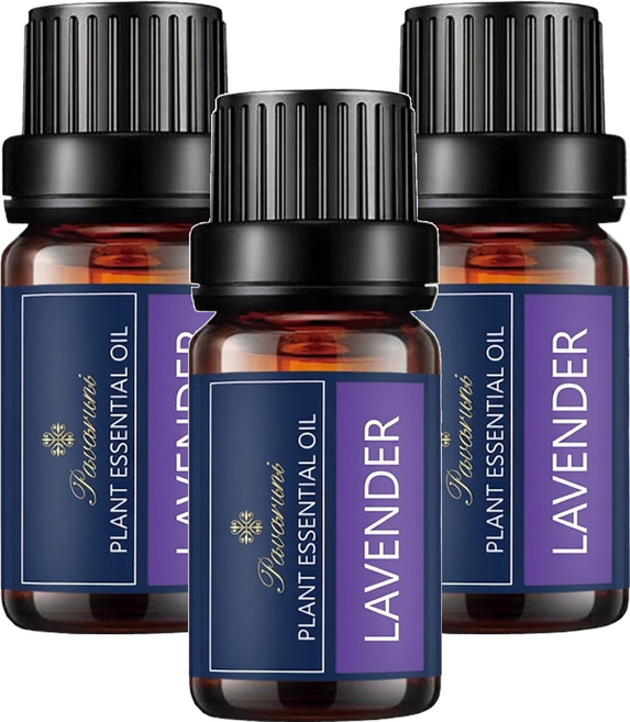 Pavaruni 台灣公司貨 純單方精油, 薰衣草 Lavender, 10ml, 3瓶