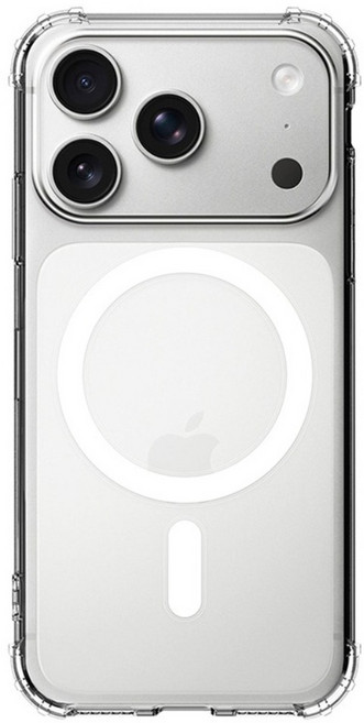 YADI 亞第 Apple iPhone 17 Pro 6.3吋 透明 磁吸 空壓 手機 保護殼 TPU MSB4-AP-IP17PRO