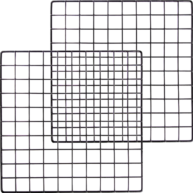 百貨King 多用途網片置物架 40 x 40cm 2個 黑色