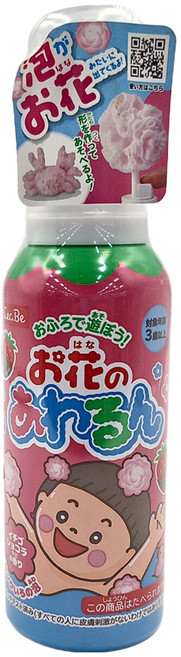 LEC 兒童泡澡慕絲 599135 草莓香 花型泡泡, 120ml, 1罐