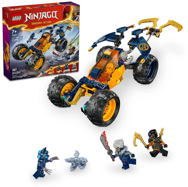 LEGO 樂高 亞林的忍者越野車 Arin's Ninja Off-Road Buggy Car, 多色, 1盒