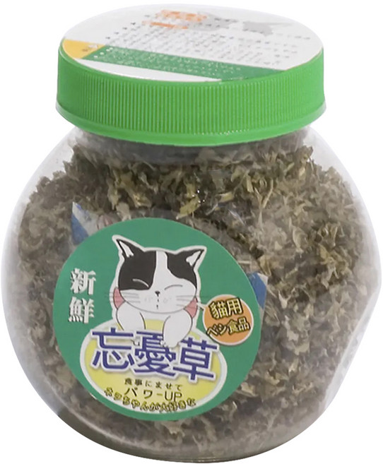 貓的忘憂草 純葉片 c-f204, 貓薄荷, 220ml, 1入