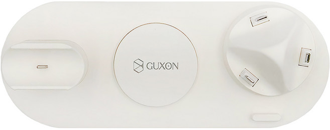 GUXON 古尚 多功能 無線充電盤 日光白 DGX07C