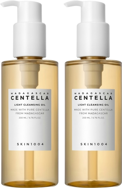 SKIN1004 理膚天使 台灣公司貨 馬達加斯加積雪草輕盈卸妝油, 200ml, 2瓶