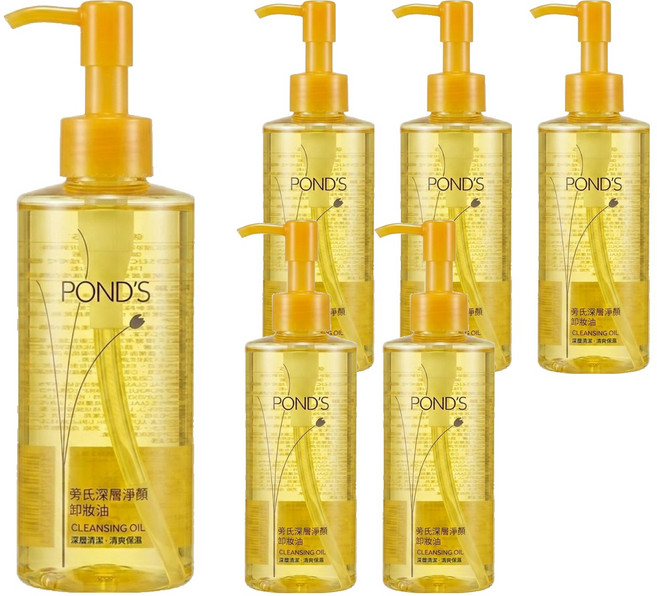 POND'S 旁氏 深層淨顏卸妝油, 175ml, 6瓶