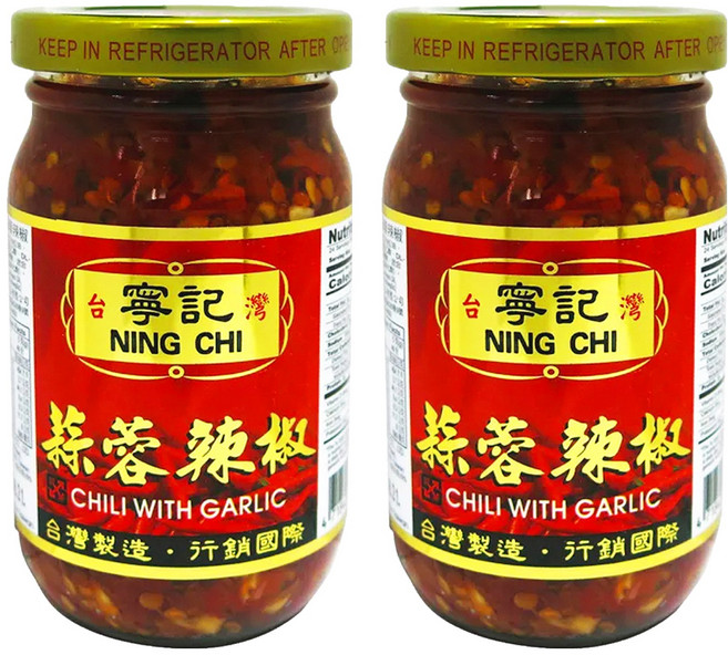 寧記 蒜蓉辣椒, 245g, 2罐