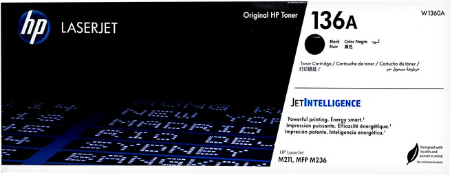hp 惠普 136A 碳粉匣 W1360A, 黑色, 1個