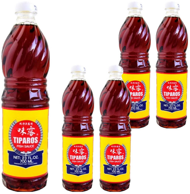 TIPAROS 泰式魚露, 5個, 700ml