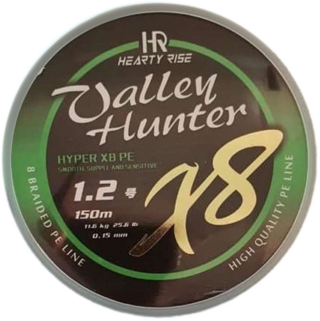 HEARTY RISE 哈帝來斯 VALLEY HUNTER II X8 PE 1.2, 1個, 藍色