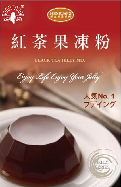 新光洋菜 紅茶果凍粉, 1kg, 1盒