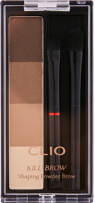 CLIO 珂莉奧 KILL BROW 塑型眉粉, 01 自然暖棕, 1個