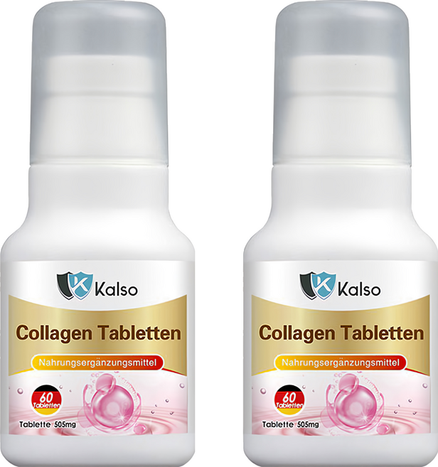 Kalso 科德司 膠原蛋白錠, 60顆, 2罐