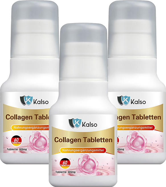 Kalso 科德司 膠原蛋白錠, 60顆, 3罐