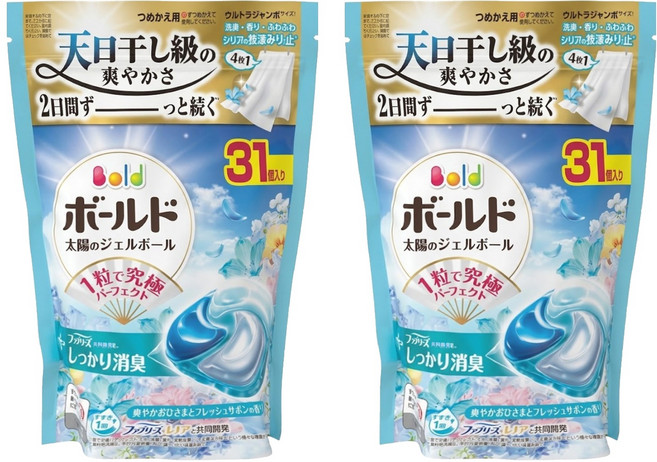 Bold 原廠公司貨 四合一洗衣膠囊 清淨花香, 2套, 31個裝