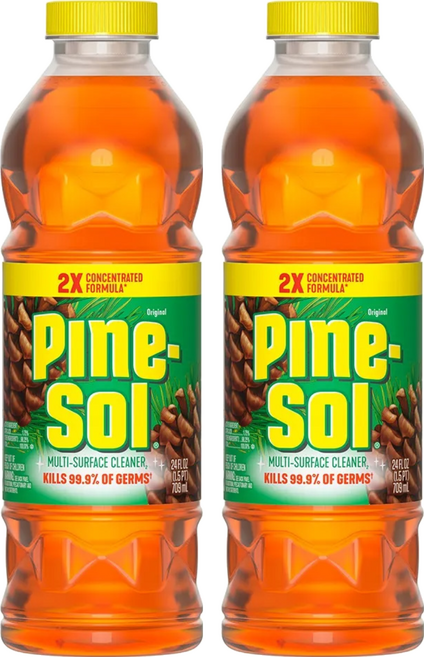 Pine-Sol 濃縮2倍清潔劑, 709ml, 2瓶