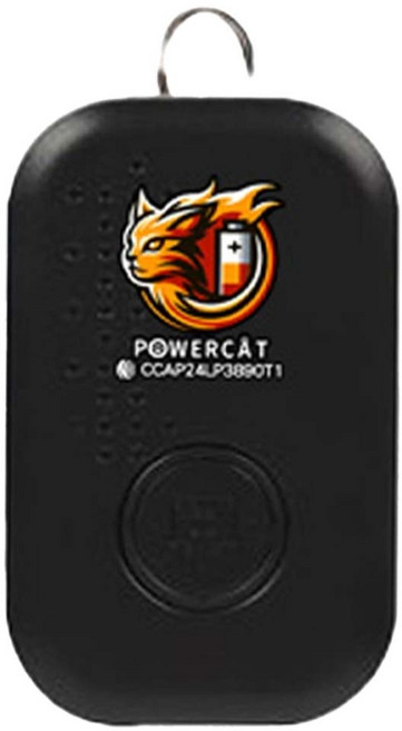 POWERCAT 寶護者 藍牙防丟器 附電池 長方型 黑色, 1個, BAL-01