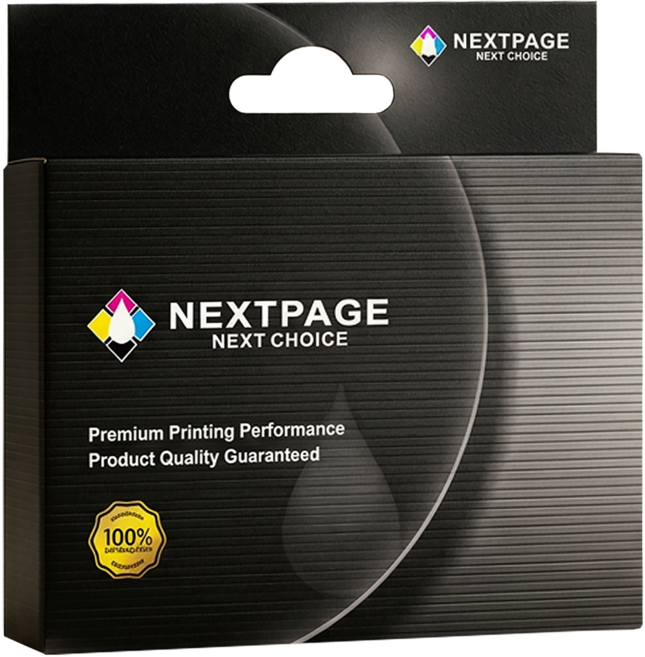 NEXTPAGE 台灣榮工 HP 高容量 相容墨水匣 NO.62XL C2P07AA 適用 HP ENVY 5640/OfficeJet 5740 印表機, 彩色, 1個