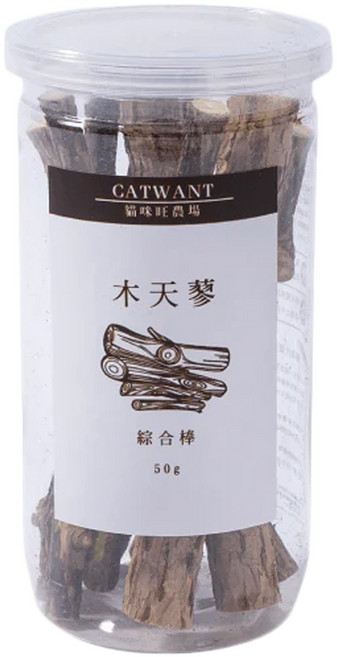 CATWANT 貓咪旺農場 綜合棒, 木天蓼, 50g, 1罐