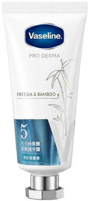 Vaseline 凡士林 果酸柔嫩護手霜 清新蒼蘭香, 1個, 37ml