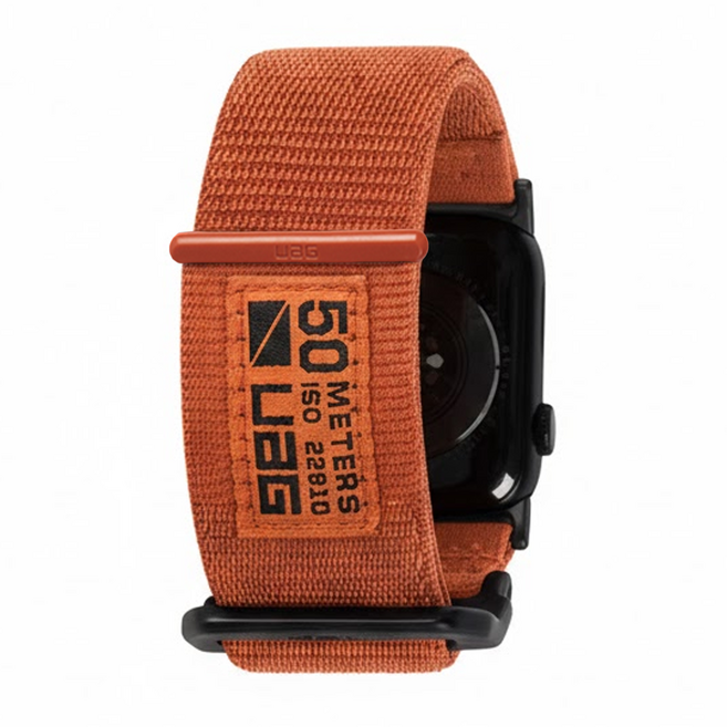 UAG 時尚尼龍錶帶 V2, 暖橘色, 1條