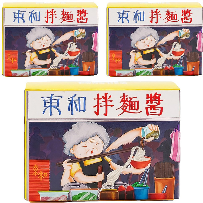東和製油 拌麵醬, 180g, 3盒
