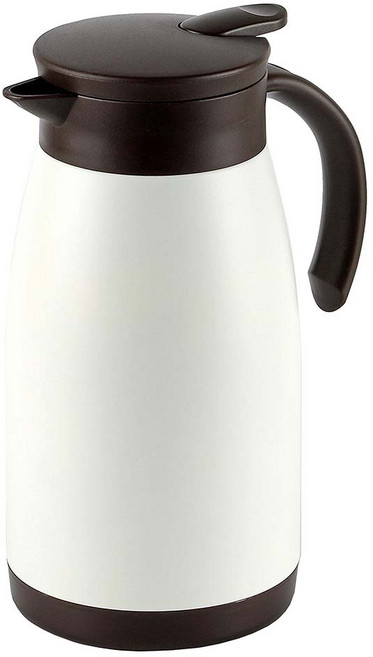 PEARL LIFE 珍珠金屬 日本ECOT 不鏽鋼真空保冷保溫壺 1L 1個, HB-4381
