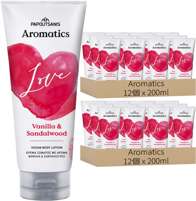 Aromatics 香草維他命E身體乳液, 24個, 200ml
