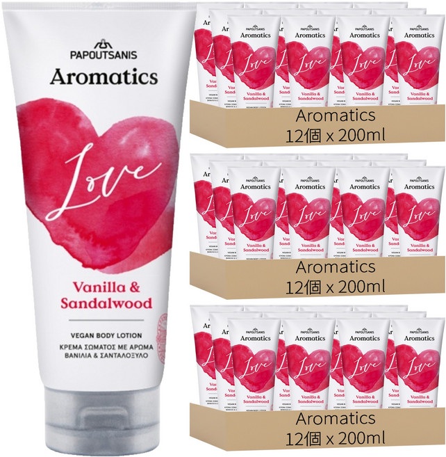 Aromatics 香草維他命E身體乳液, 36個, 200ml