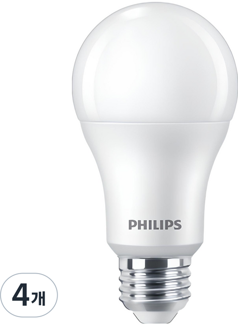 PHILIPS 飛利浦 LED 燈泡 12.2W 9290037943, 4個, 燈泡色