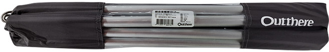 Outthere 好野 鋁合金門桿2件組 AY01303 銀色, 1組