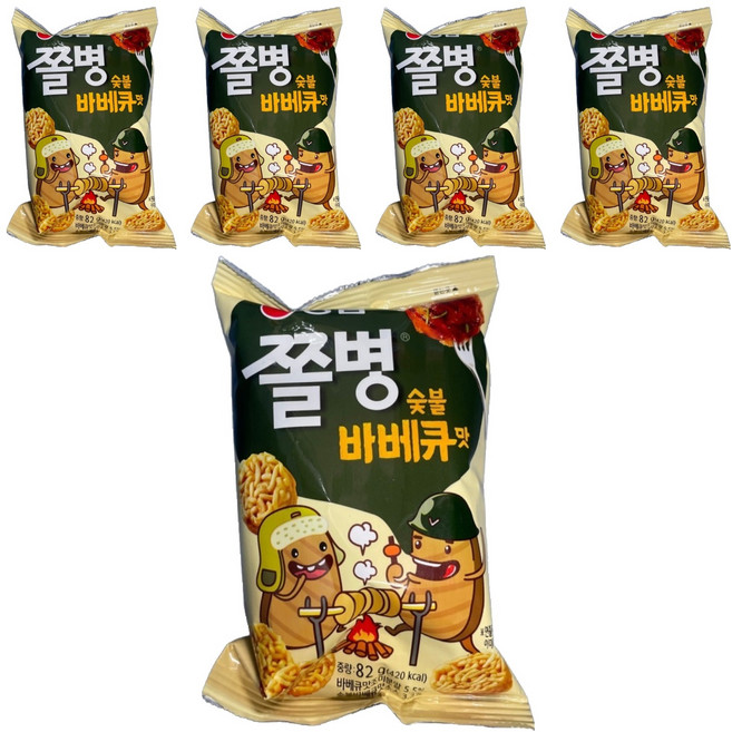 NONGSHIM 農心 Pawn Snack 燒烤口味, 70g, 5個
