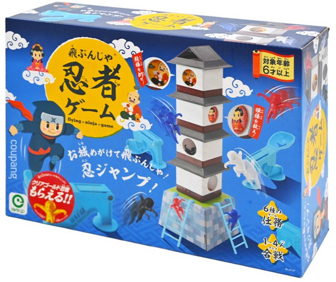 eye up 桌遊益智遊戲, 忍者跳跳樂, 1盒