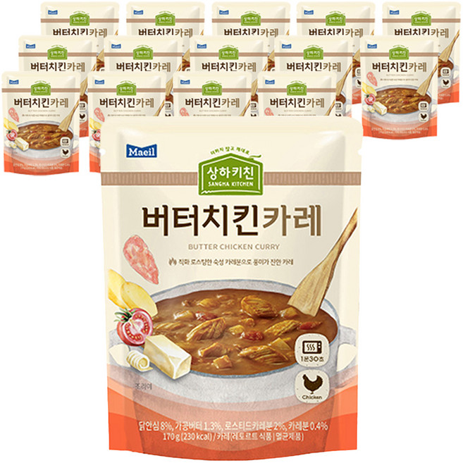 Maeil 每日 奶油雞肉咖哩醬, 170g, 15個