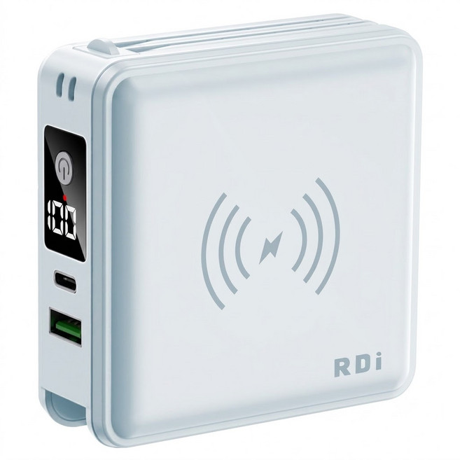 RDi 6合1全能充行動電源 15000mAh 雙Type-C + Lightning, Rdi-8698, 天空藍