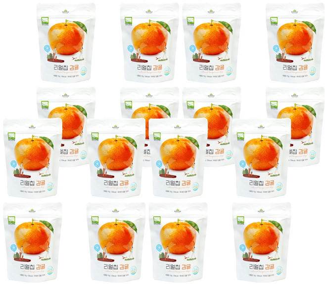 Sanmaeul Foods 水果乾 柑橘, 16個, 10g