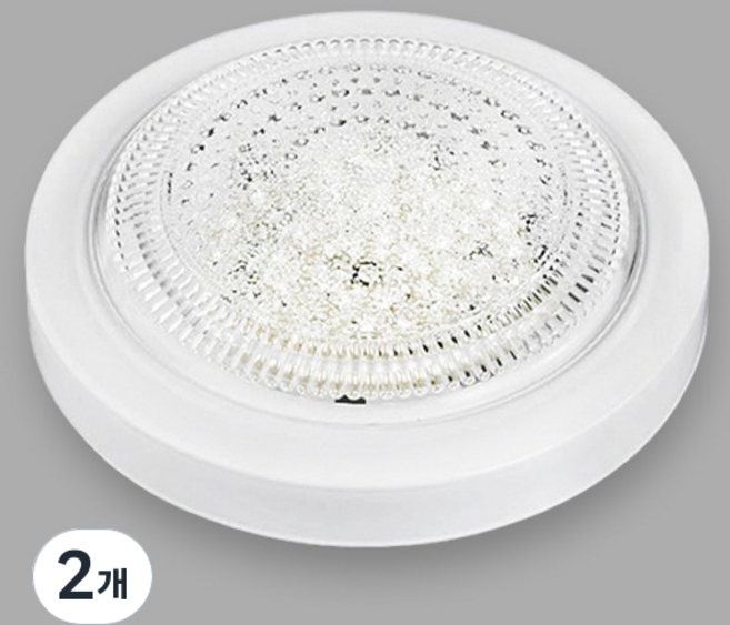 KDT LED 浴室燈 直付式 15W 晝白色 崁燈, 2個, 白色