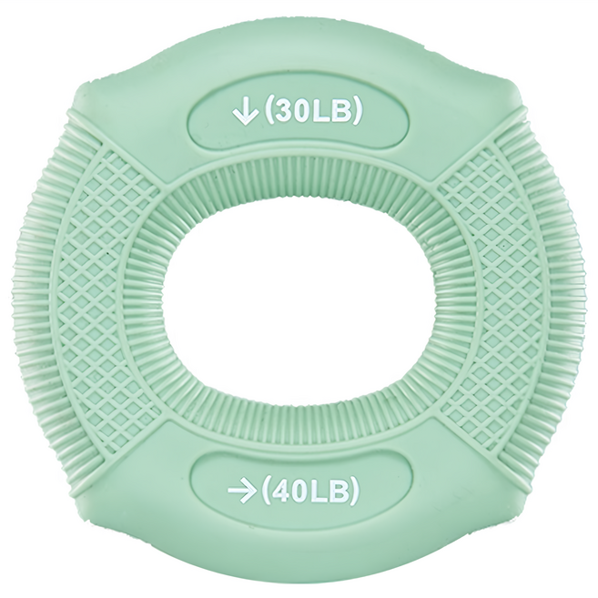 雙力度握力器 30-40LB, 1個, 淺綠色